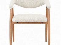 6x design eetkamerstoelen naturel - afbeelding 2 van  5