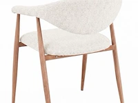 6x design eetkamerstoelen naturel - afbeelding 4 van  5