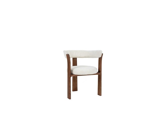 6x design eetkamerstoelen walnut - afbeelding 1 van  5