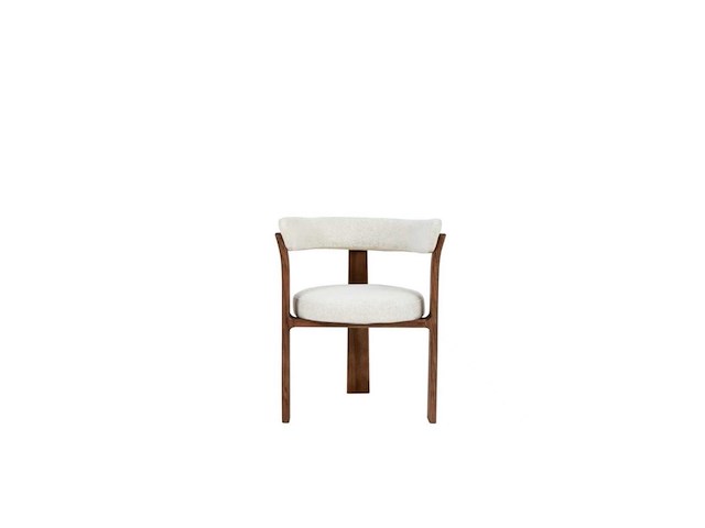 6x design eetkamerstoelen walnut - afbeelding 2 van  5