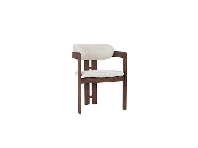 6x design eetkamerstoelen walnut - afbeelding 1 van  5