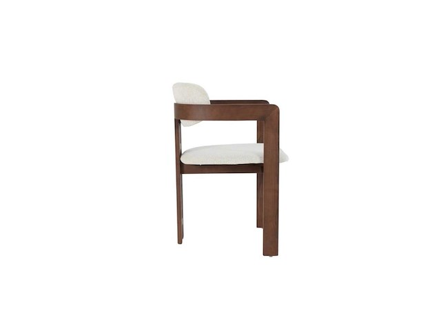 6x design eetkamerstoelen walnut - afbeelding 4 van  5