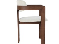 6x design eetkamerstoelen walnut - afbeelding 4 van  5