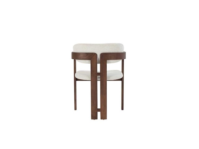 6x design eetkamerstoelen walnut - afbeelding 5 van  5