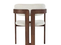 6x design eetkamerstoelen walnut - afbeelding 5 van  5