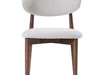 6x design eetkamerstoelen walnut - afbeelding 2 van  5