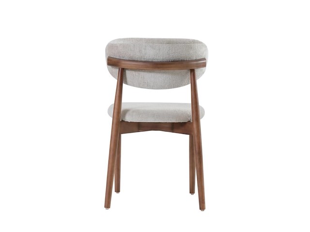 6x design eetkamerstoelen walnut - afbeelding 2 van  2