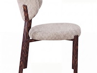 6x design eetkamerstoelen walnut - afbeelding 3 van  6