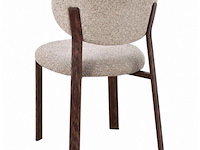 6x design eetkamerstoelen walnut - afbeelding 4 van  6
