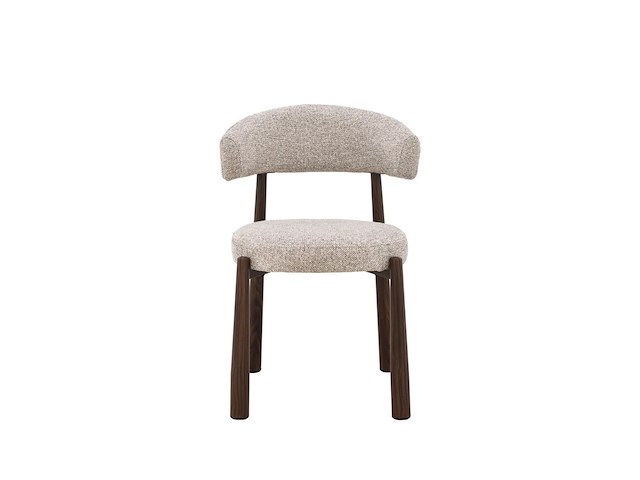6x design eetkamerstoelen walnut - afbeelding 2 van  6