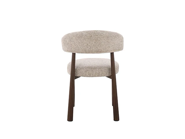 6x design eetkamerstoelen walnut - afbeelding 5 van  6