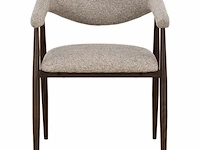 6x design eetkamerstoelen walnut - afbeelding 2 van  7