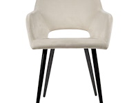 6x design eetkamerstoelen wit - afbeelding 2 van  3