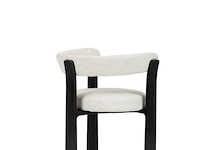 6x design eetkamerstoelen zwart - afbeelding 3 van  5