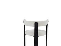 6x design eetkamerstoelen zwart - afbeelding 4 van  5