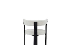 6x design eetkamerstoelen zwart - afbeelding 4 van  5