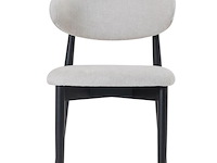 6x design eetkamerstoelen zwart