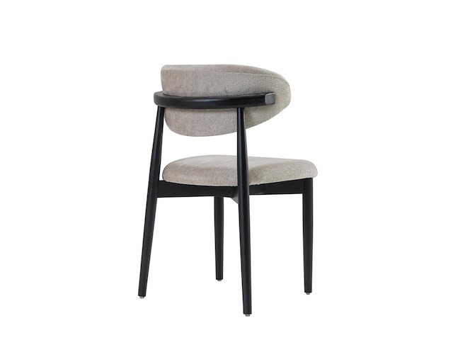 6x design eetkamerstoelen zwart - afbeelding 4 van  5