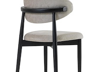 6x design eetkamerstoelen zwart - afbeelding 4 van  5