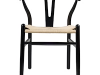 6x design eetkamerstoelen zwart - afbeelding 4 van  4