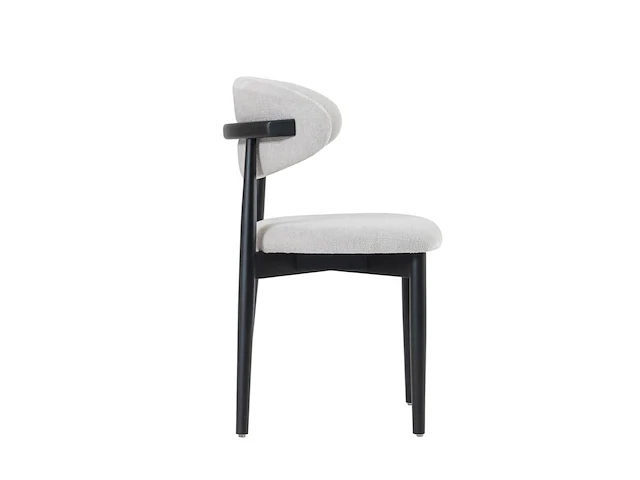 6x design eetkamerstoelen zwart - afbeelding 2 van  4