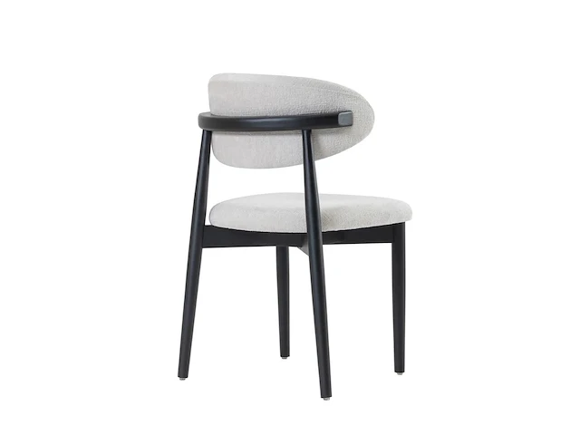 6x design eetkamerstoelen zwart - afbeelding 3 van  4