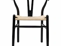 6x design eetkamerstoelen zwart - afbeelding 4 van  4