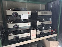 (6x) diaprojectors leica pradovit rt-s