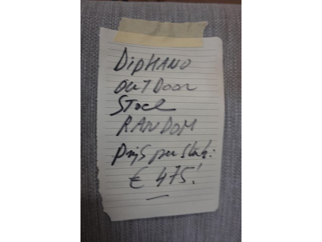 6x diphanorandom outdoor stoel - afbeelding 4 van  5