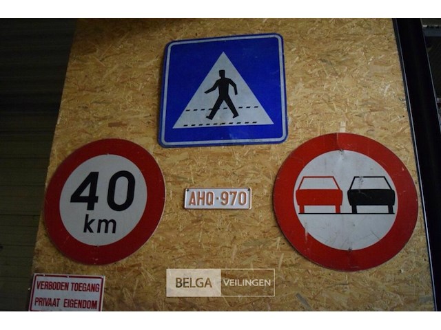 6x div verkeersborden - afbeelding 5 van  5