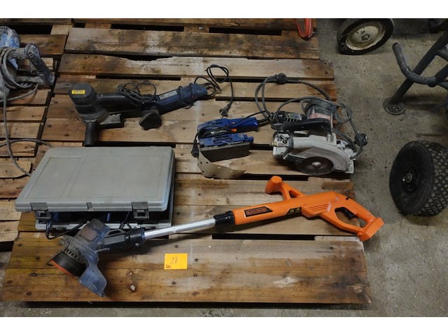 6x div werkmachines - afbeelding 1 van  2