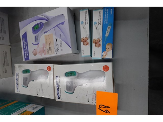 6x diverse thermometer - afbeelding 1 van  4