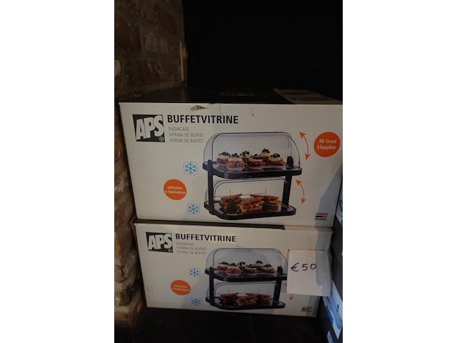 6x diverse vitrine displays aps - afbeelding 3 van  4