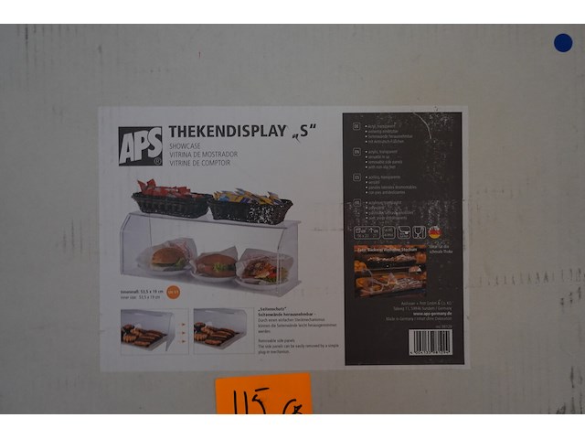 6x diverse vitrine displays aps - afbeelding 4 van  4