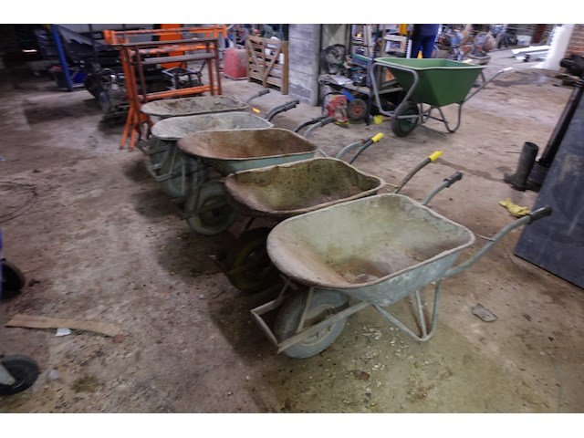 6x diversen kruiwagen - afbeelding 2 van  2