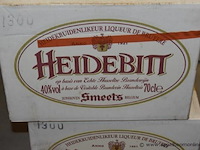 6x doos likeur, smeets, heidebitt, 40% vol, 70cl - afbeelding 2 van  3