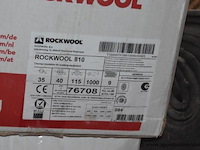 6x doos thermische isolatie, rockwool, 810, 35mm id, 40mm dikte, 1000mm lengte, alu - afbeelding 2 van  5