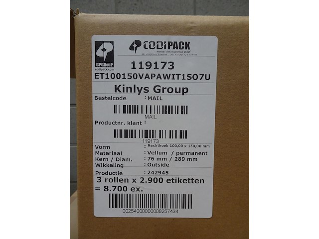 6x dozen labels - afbeelding 3 van  4