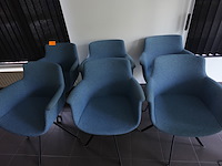 6x draaibare armstoel b&t - afbeelding 1 van  3