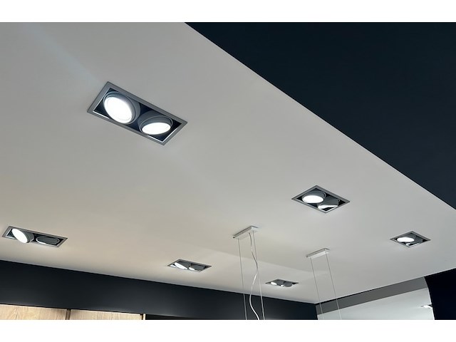 6x dubbelde inbouwspot - afbeelding 1 van  2