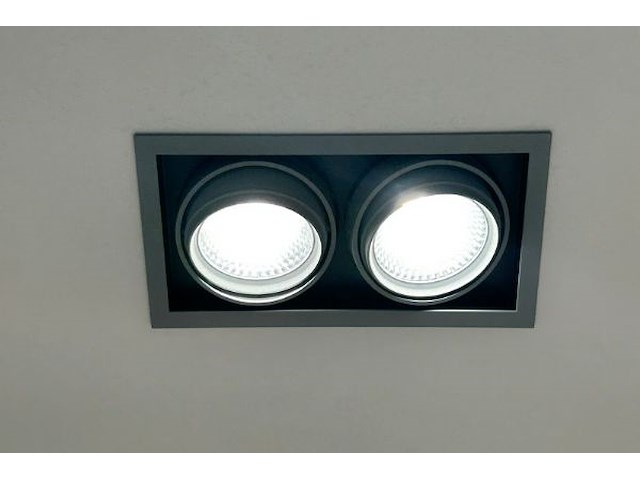 6x dubbelde inbouwspot - afbeelding 2 van  2