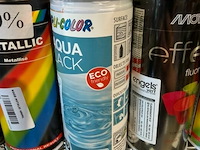 6x dupli-color aqualak hoogglanzend pasteloranje ral2003 350ml (houdbaar tot 2034) - afbeelding 2 van  2