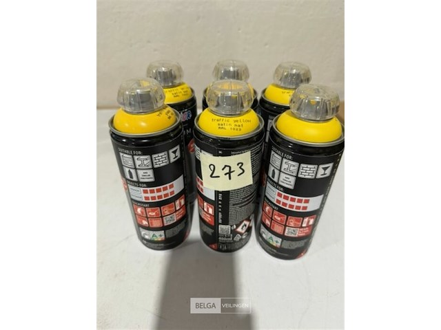 6x dupli color platinum ral 1023 geel houdbaar tot 2036 - afbeelding 2 van  3