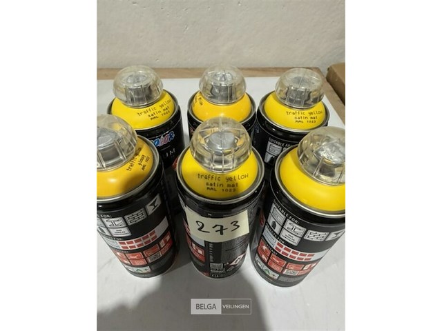 6x dupli color platinum ral 1023 geel houdbaar tot 2036 - afbeelding 3 van  3