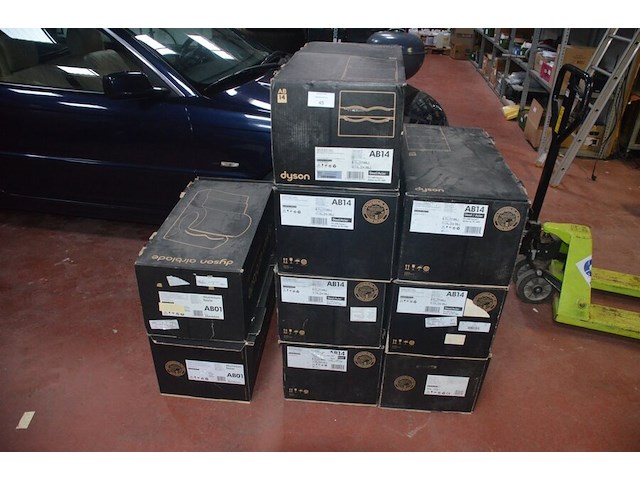 6x dyson airblade ab14 handdrogers en 6x dyson airblade ab01 handdrogers, gebruikt, werking onbekend (b421) - afbeelding 4 van  6