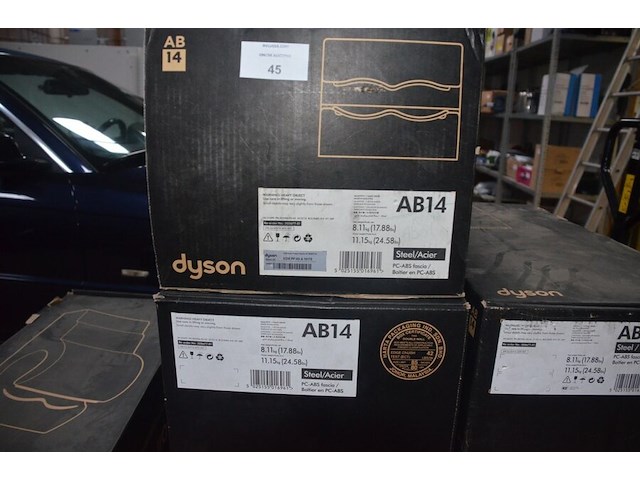 6x dyson airblade ab14 handdrogers en 6x dyson airblade ab01 handdrogers, gebruikt, werking onbekend (b421) - afbeelding 5 van  6