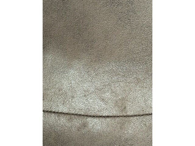 6x eetkamerstoel antraciet microfiber - afbeelding 1 van  2