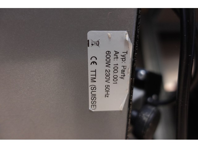 6x elektrische raclette oven casselin - afbeelding 4 van  4
