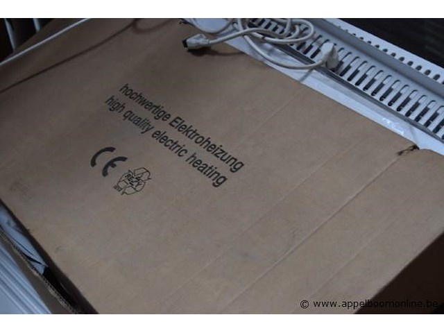 6x elektrische radiator, werking niet gekend - afbeelding 2 van  3