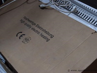 6x elektrische radiator, werking niet gekend - afbeelding 2 van  3